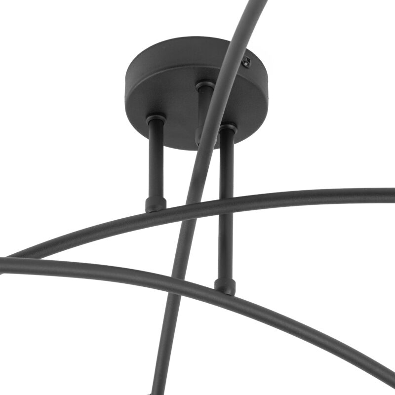 Lampa Sufitowa TK Lighting Helix Black x6 - obrazek 5