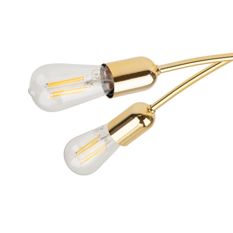 Lampa Sufitowa TK Lighting Helix Gold x4 - obrazek 4
