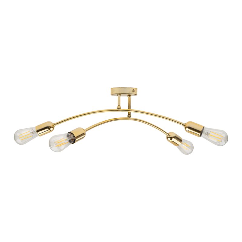 Lampa Sufitowa TK Lighting Helix Gold x4 - obrazek 11