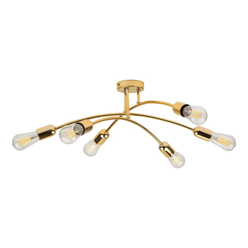 Lampa Sufitowa TK Lighting Helix Gold x4 - obrazek 12