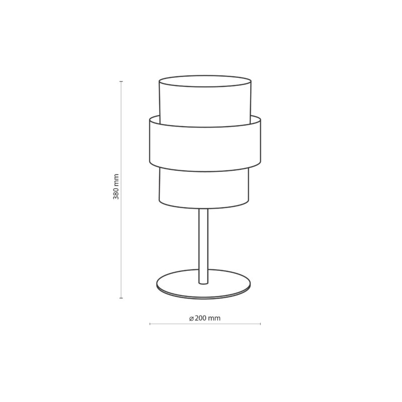 Lampka Nocna TK Lighting Calisto New x1 - obrazek 8