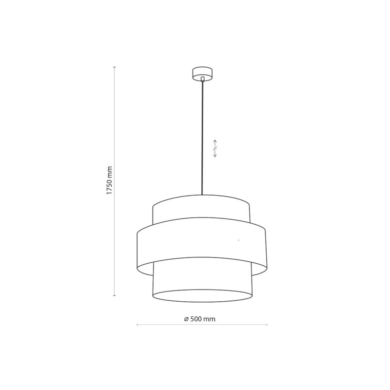 Lampa Wisząca TK Lighting Calisto New x3 - obrazek 10