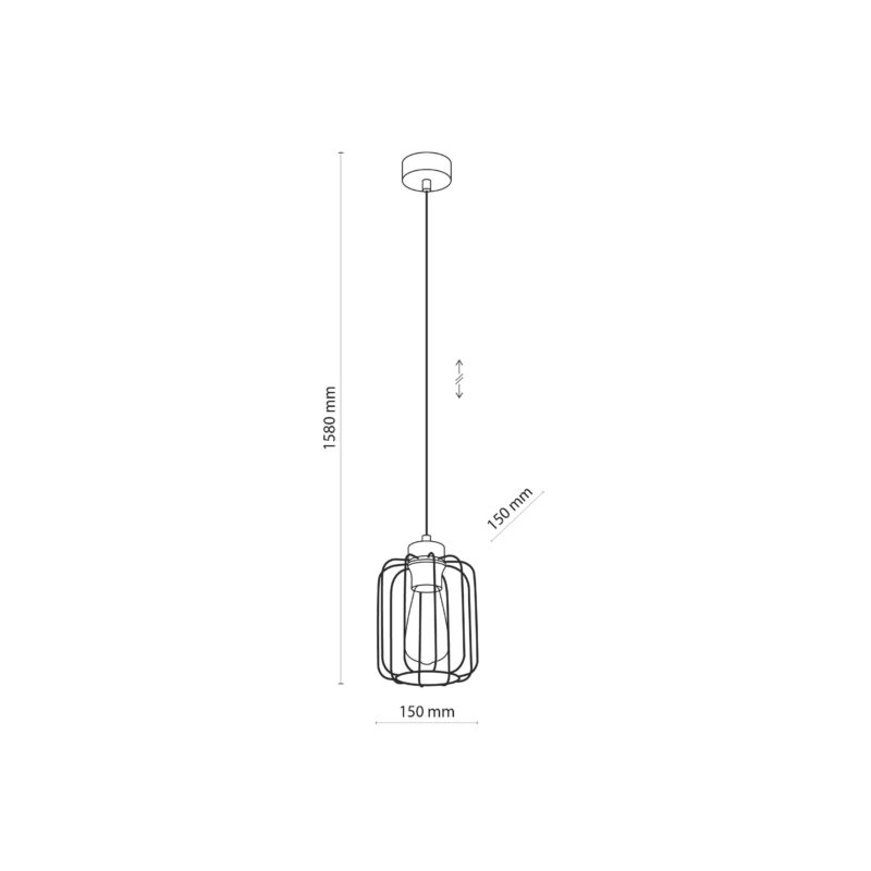 Lampa Wisząca TK Lighting Galaxy New x1 - obrazek 9