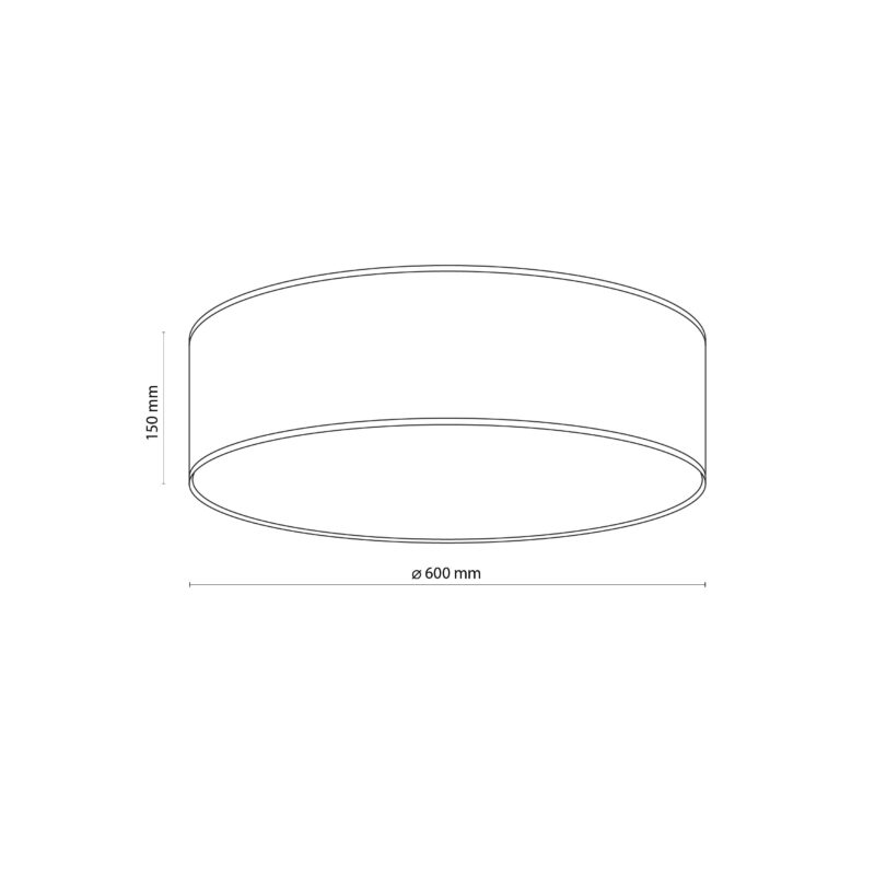 Lampa Sufitowa TK Lighting Liberia 600 x4 - obrazek 4