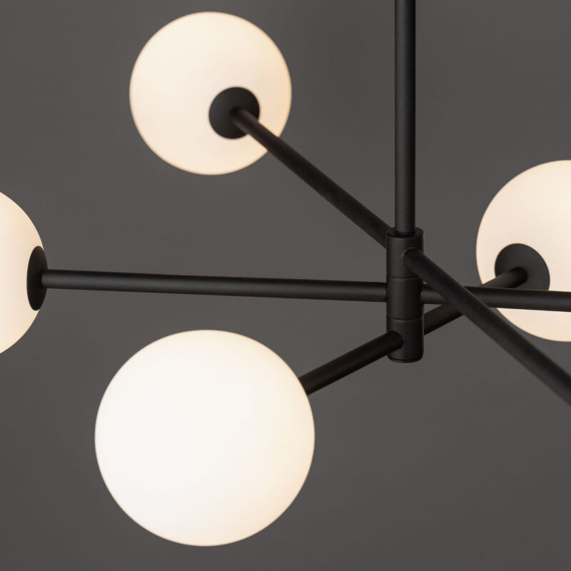 Lampa Sufitowa TK Lighting Sarius Black x6 - obrazek 4