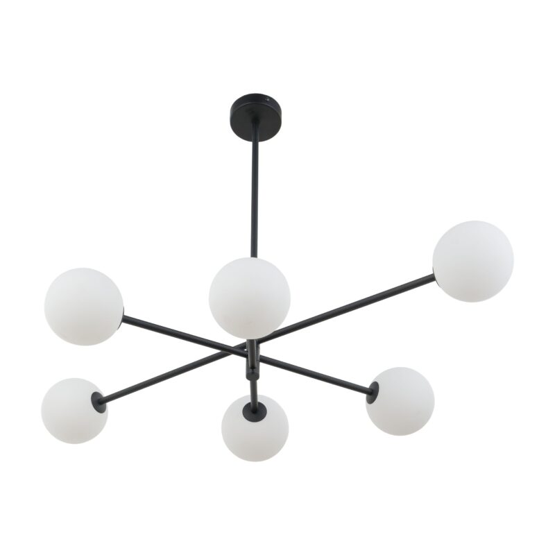 Lampa Sufitowa TK Lighting Sarius Black x6 - obrazek 5