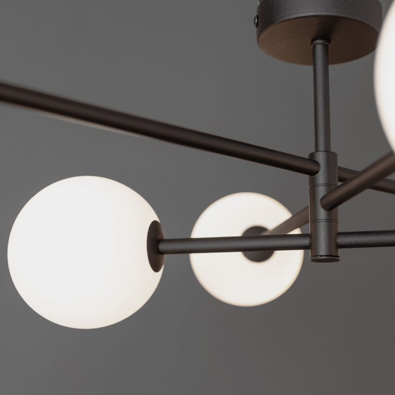 Lampa Sufitowa TK Lighting Sarius Black x6 - obrazek 3