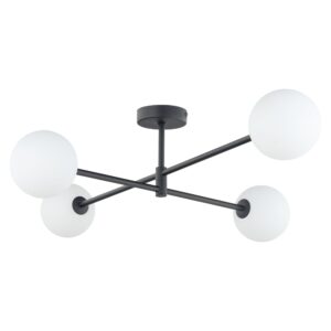 Lampa Sufitowa TK Lighting Sarius Black x4
