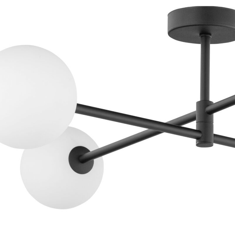 Lampa Sufitowa TK Lighting Sarius Black x4 - obrazek 3