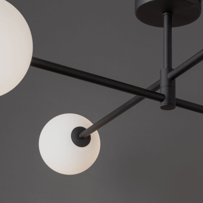 Lampa Sufitowa TK Lighting Sarius Black x4 - obrazek 4