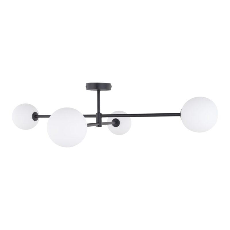 Lampa Sufitowa TK Lighting Sarius Black x4 - obrazek 6