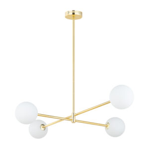 Lampa Sufitowa TK Lighting Sarius Gold x4