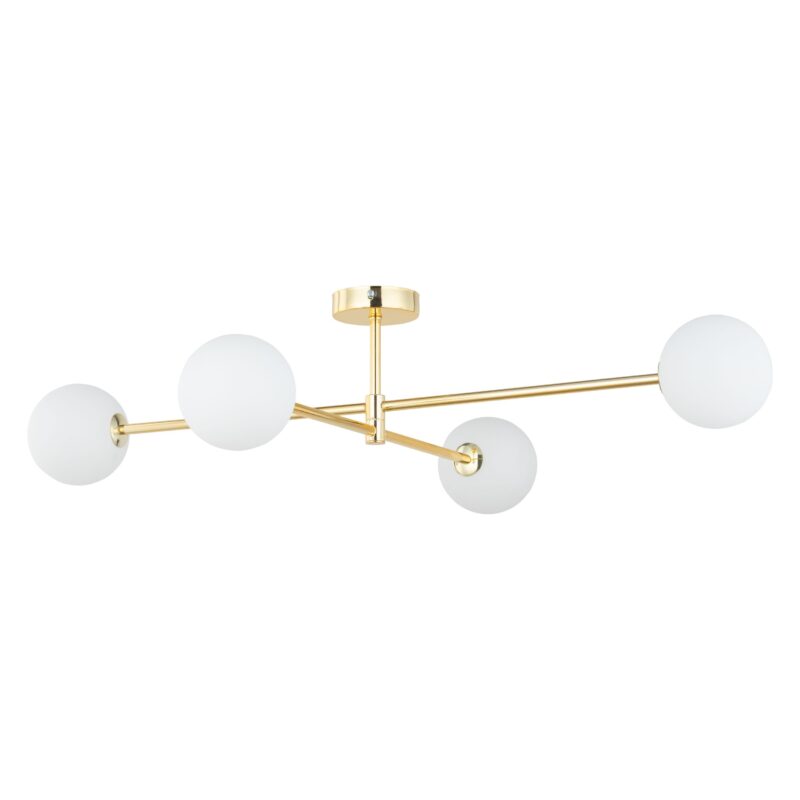 Lampa Sufitowa TK Lighting Sarius Gold x4 - obrazek 3