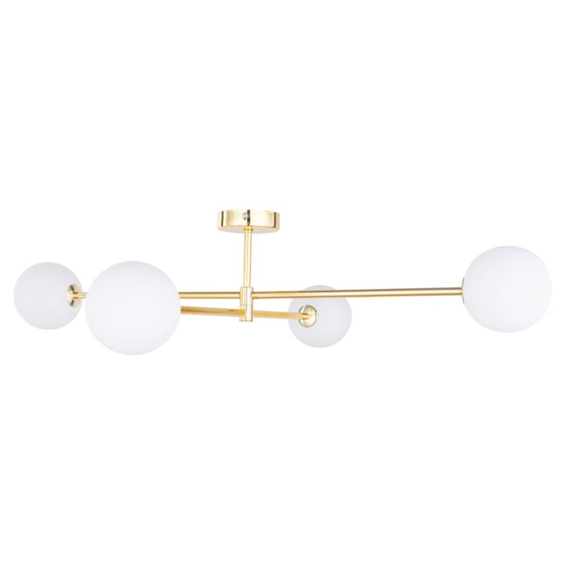Lampa Sufitowa TK Lighting Sarius Gold x4 - obrazek 5
