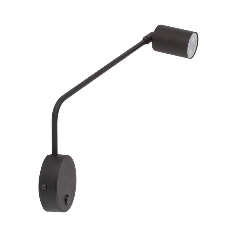 Kinkiet TK Lighting Logan Black x1 - obrazek 6