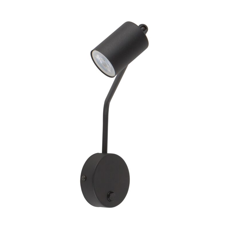 Kinkiet TK Lighting Logan Black x1 - obrazek 10
