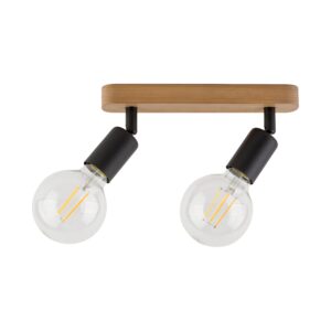 Lampa Sufitowa TK Lighting Simply Wood Black x2