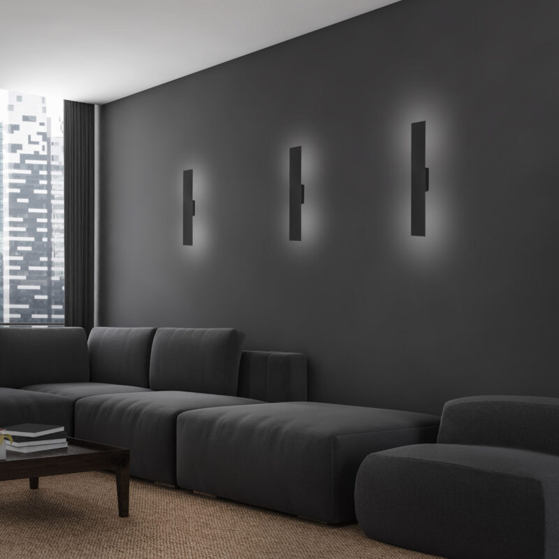 Kinkiet TK Lighting Navi Black x2 - obrazek 3