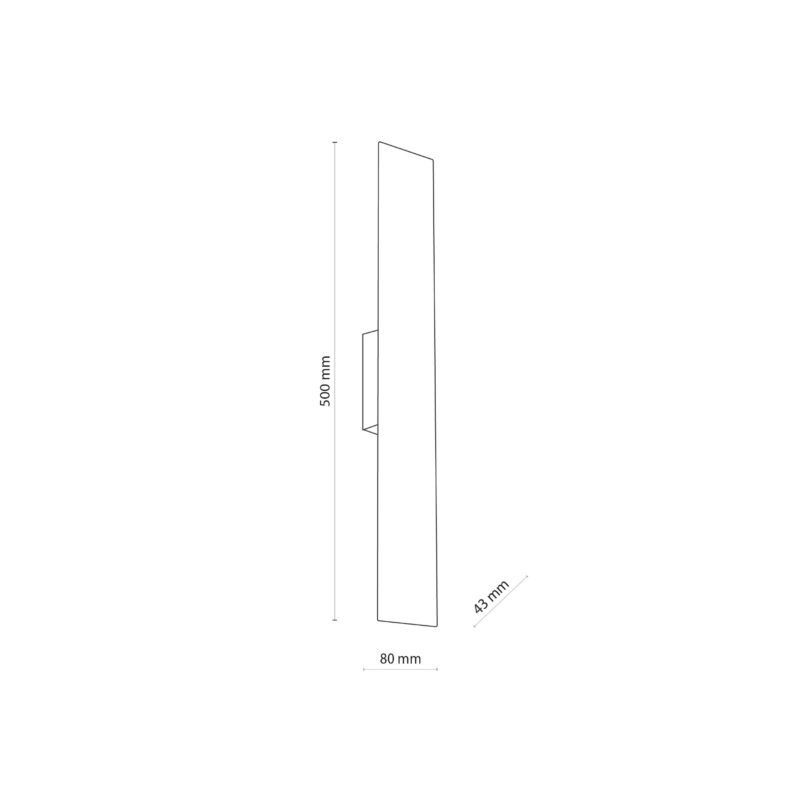 Kinkiet TK Lighting Navi Black x2 - obrazek 4