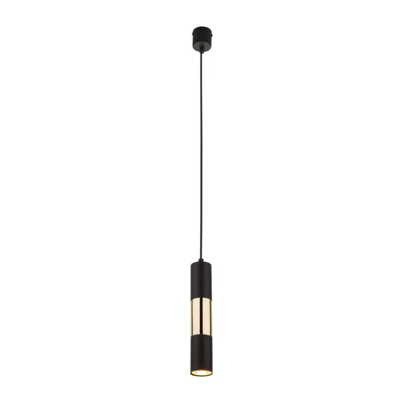 Lampa Wisząca TK Lighting Vivien Black/gold x1 - obrazek 4