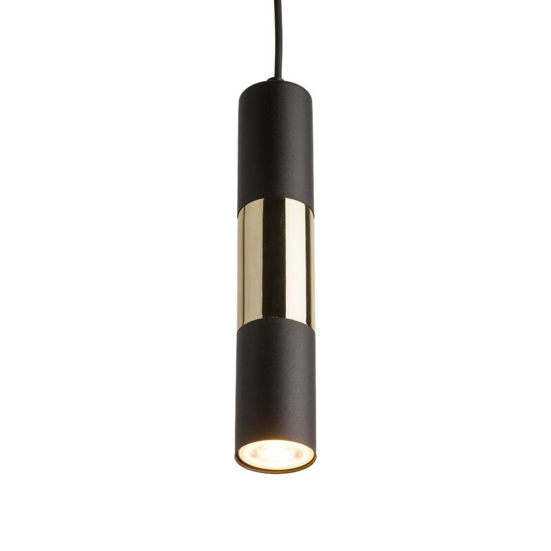 Lampa Wisząca TK Lighting Vivien Black/gold x1 - obrazek 5