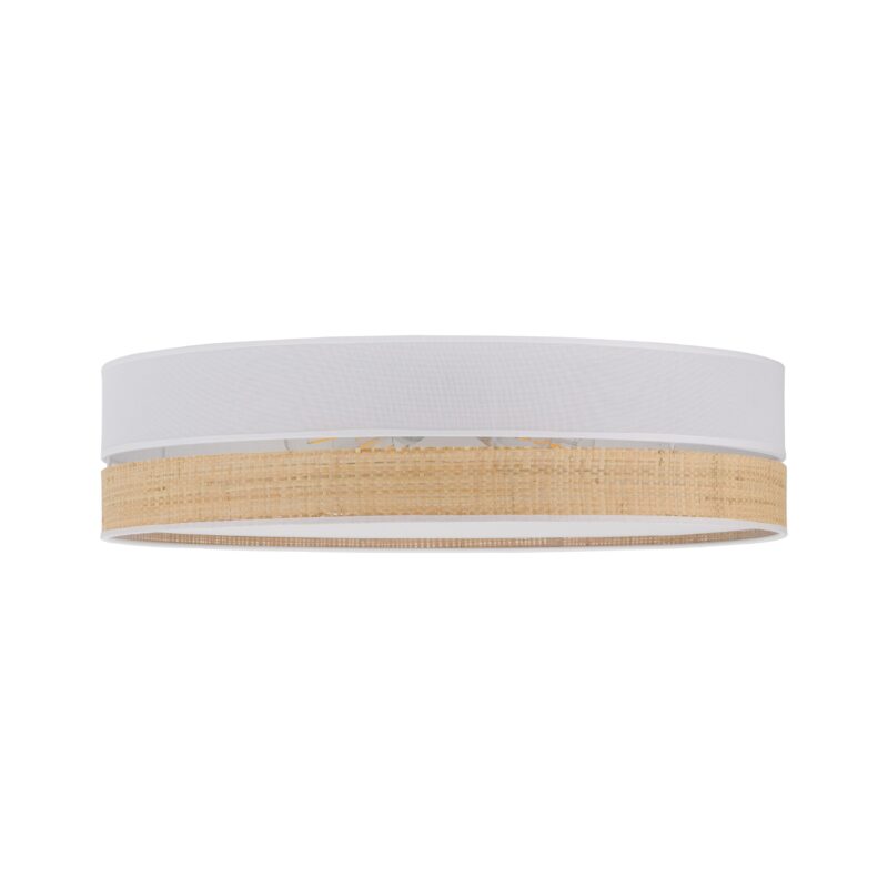 Lampa Sufitowa TK Lighting Paglia New White 450 x4 - obrazek 4