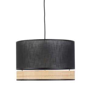 Lampa Wisząca TK Lighting Paglia New Black 380 x1