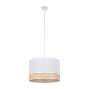 Lampa Wisząca TK Lighting Paglia New White 380 x1