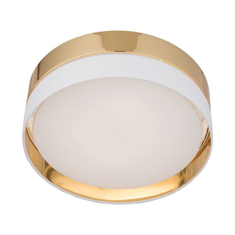 Lampa Sufitowa TK Lighting Hilton White/gold 450 x4 - obrazek 6