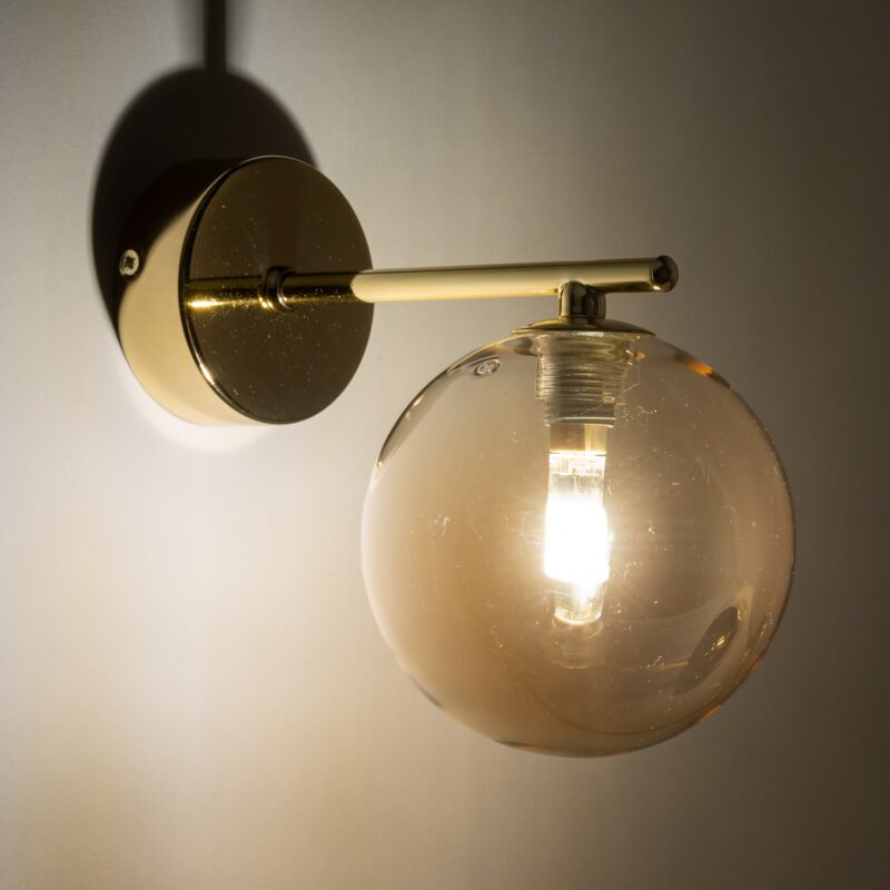 Kinkiet TK Lighting Estera Gold x1 - obrazek 3