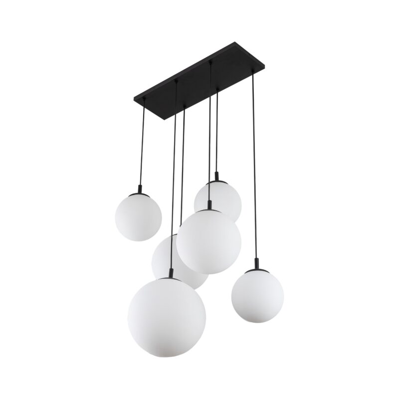 Lampa Wisząca TK Lighting Esme White x6 - obrazek 5