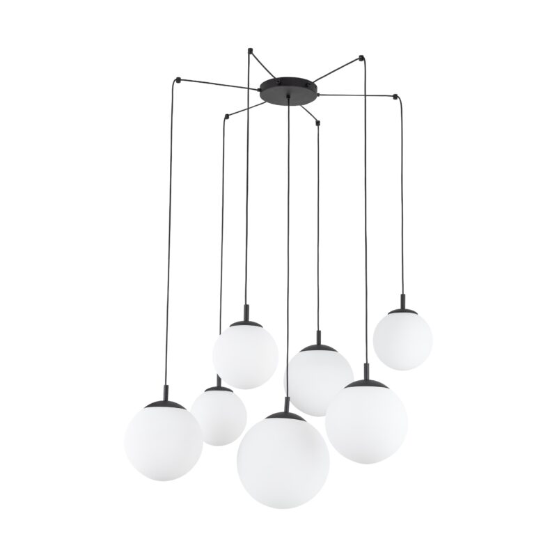Lampa Wisząca TK Lighting Esme White x7