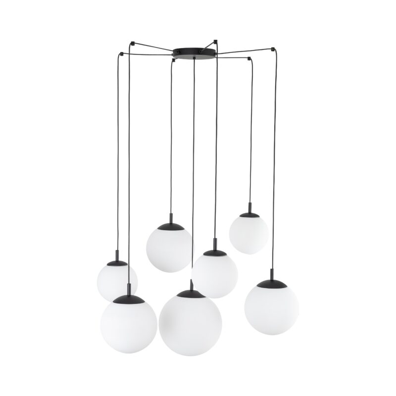 Lampa Wisząca TK Lighting Esme White x7 - obrazek 6