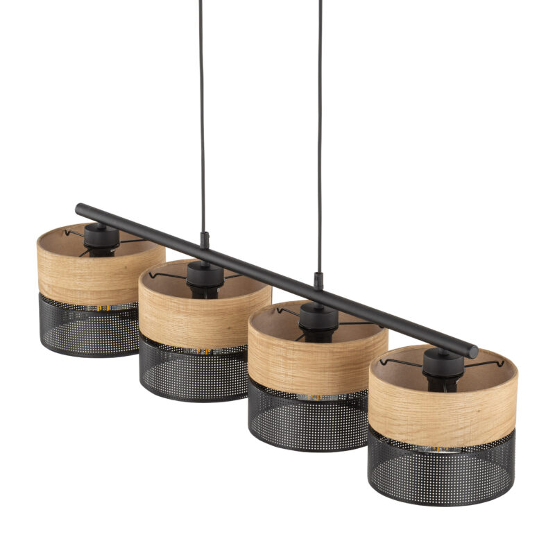 Lampa Wisząca TK Lighting Nicol x4 - obrazek 4