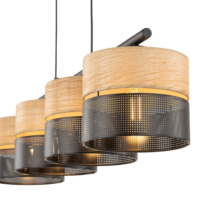 Lampa Wisząca TK Lighting Nicol x4 - obrazek 6