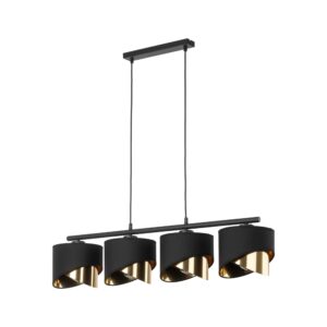 Lampa Wisząca TK Lighting Grant Black x4
