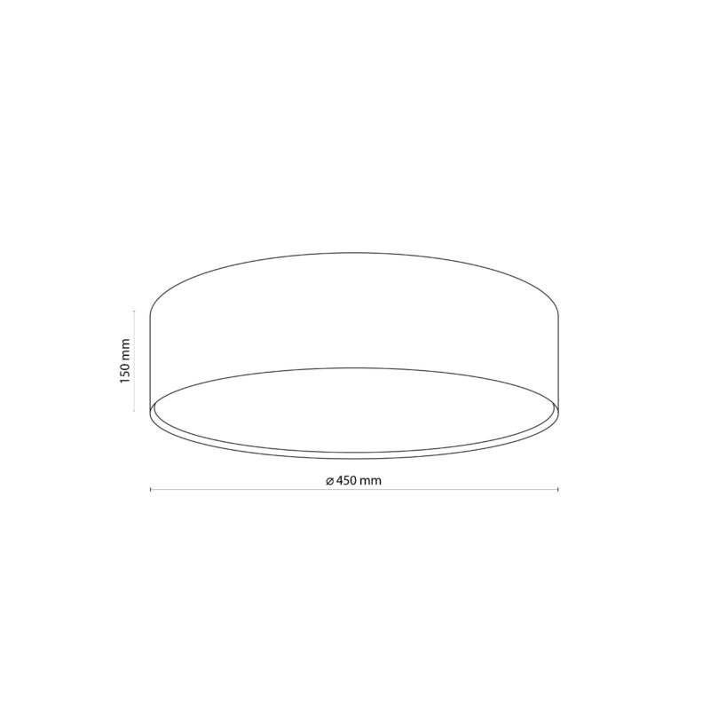 Lampa Sufitowa TK Lighting Rondo Gold 450 x4 - obrazek 7