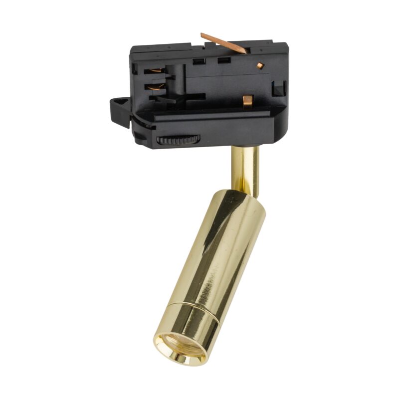 System szynowy TK Lighting Tracer 3-fazowy Lagos Gold G9 x1 - obrazek 3
