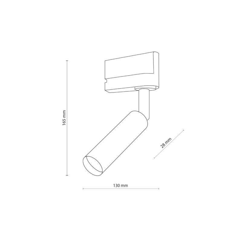 System szynowy TK Lighting Tracer 3-fazowy Lagos Gold G9 x1 - obrazek 6