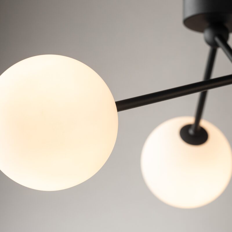 Lampa Sufitowa TK Lighting Fairy Black x3 - obrazek 3