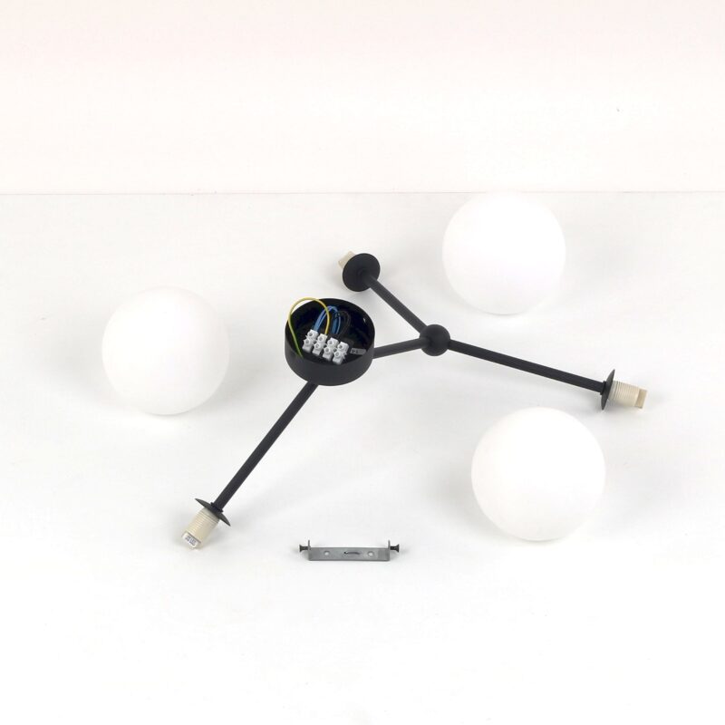 Lampa Sufitowa TK Lighting Fairy Black x3 - obrazek 10