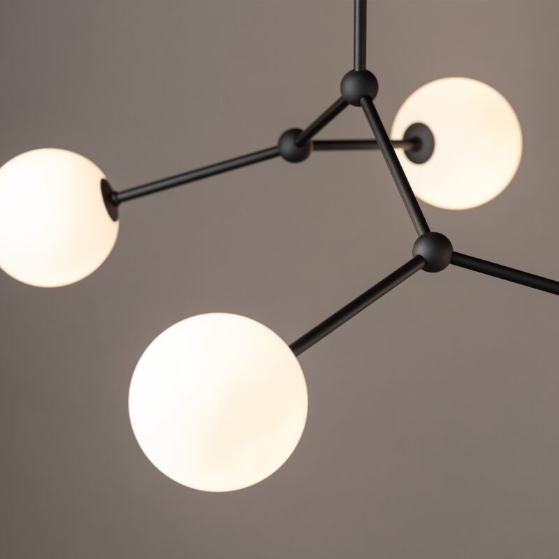 Lampa Sufitowa TK Lighting Fairy Black x4 - obrazek 5