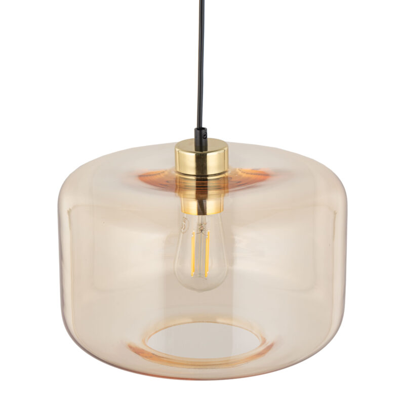 Lampa Wisząca TK Lighting Alma Bursztyn x1 - obrazek 5