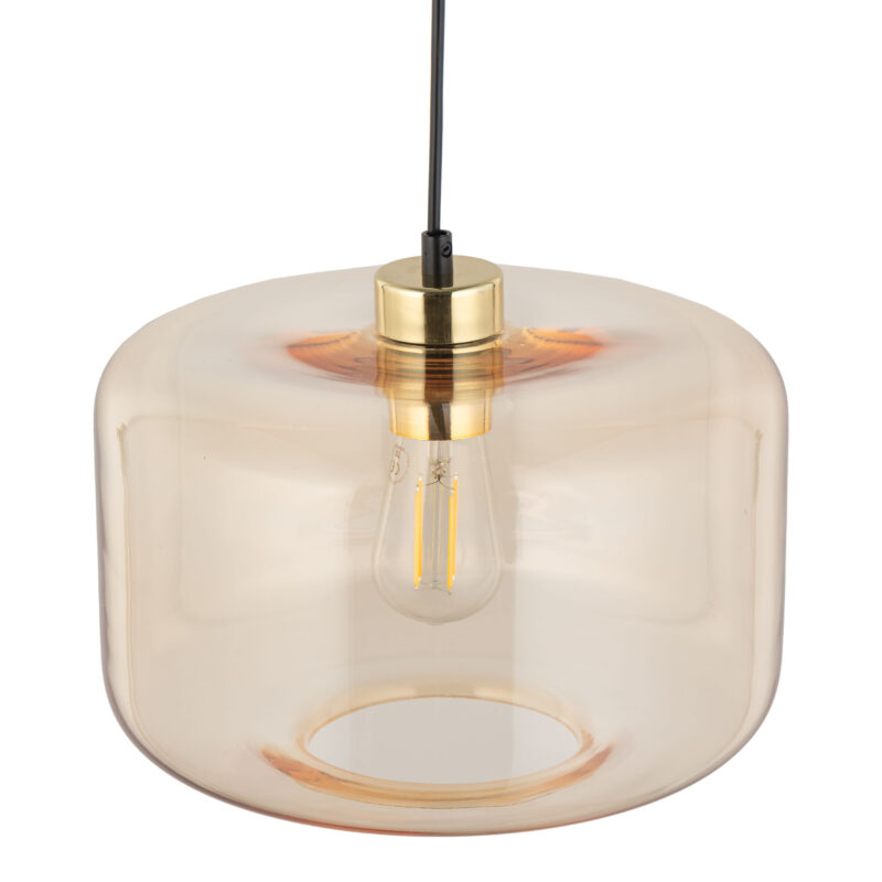 Lampa Wisząca TK Lighting Alma Bursztyn x1 - obrazek 6