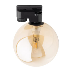 System szynowy TK Lighting Tracer Black Amber Glass G9 x1