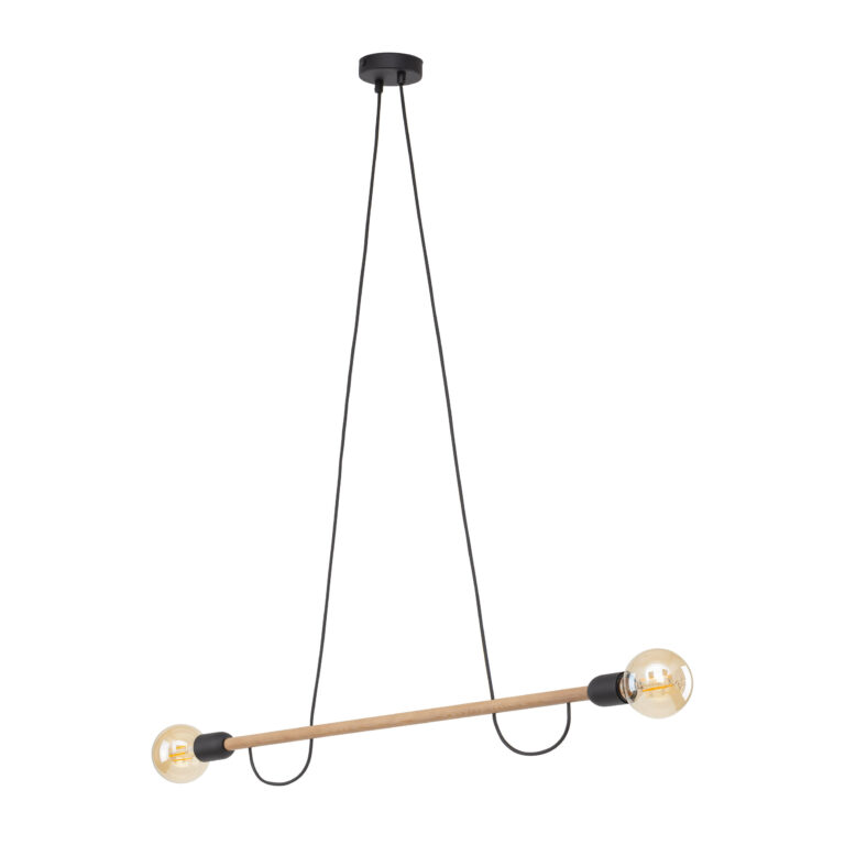 Lampa Wisząca TK Lighting Helix Wood x2