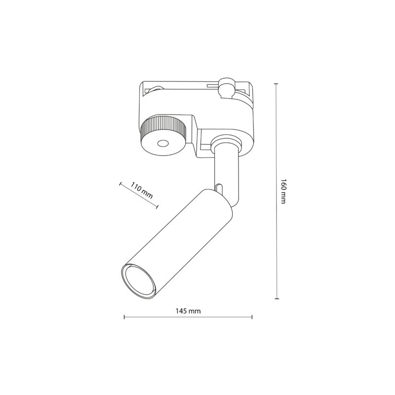 System szynowy TK Lighting Tracer Lagos Black G9 x1 - obrazek 5