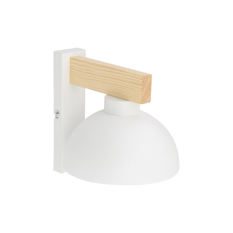 Kinkiet TK Lighting Oslo White x1 - obrazek 4