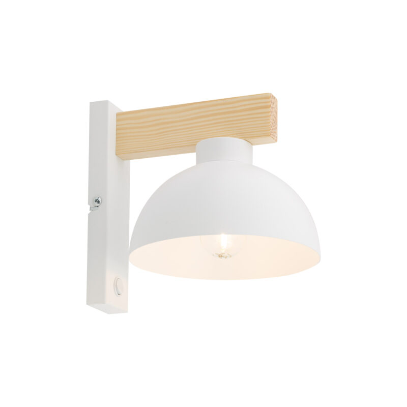 Kinkiet TK Lighting Oslo White x1 - obrazek 6