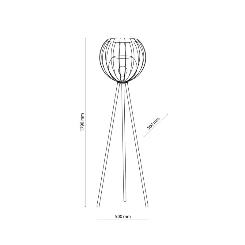 Lampa Podłogowa TK Lighting Universo x1 - obrazek 6